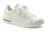 Birkenstock Bend R White Natural Leather Unisex #color_white