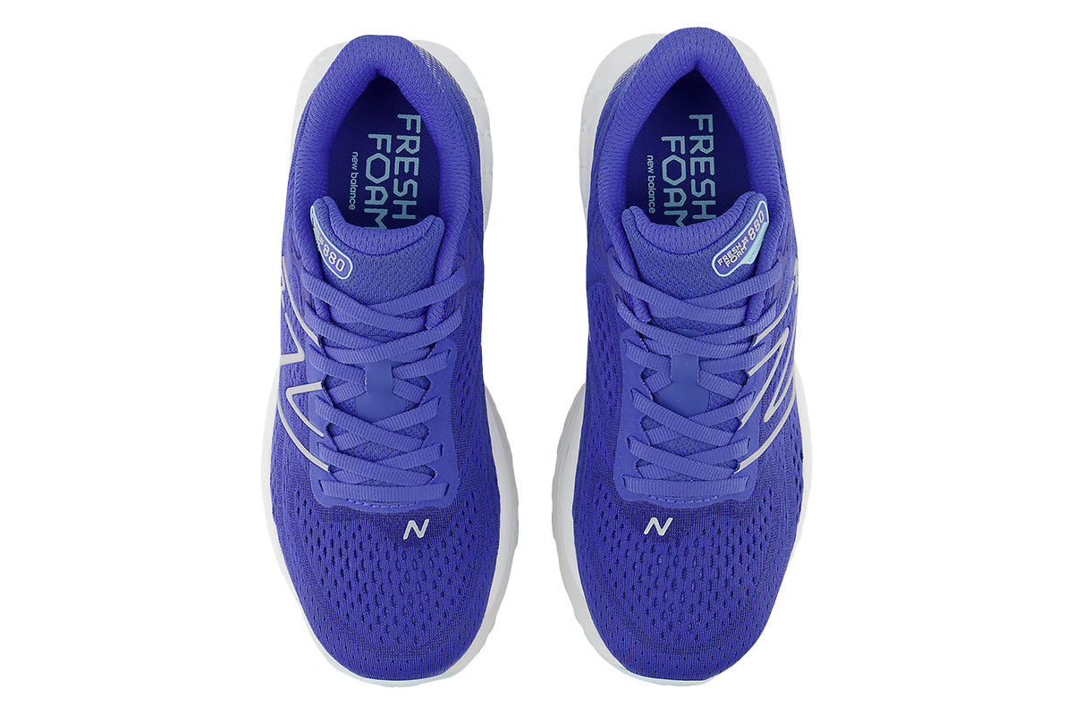 New Balance 880v13 B Blue/White Womens #color_blue-multi-whites