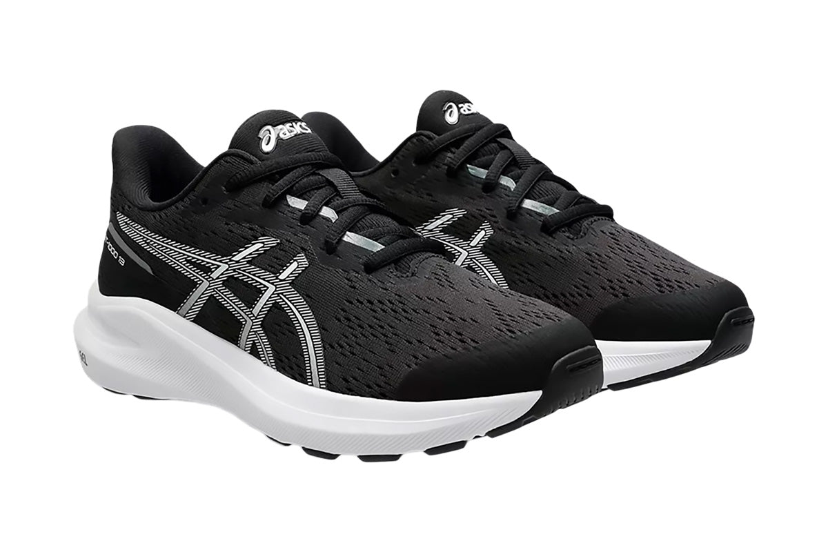 Asics GT-1000 13 GS Black/White Youth #color_black-multi-whites