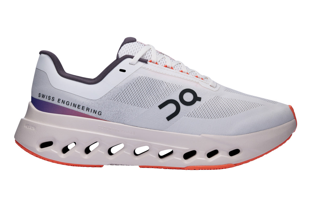 On Cloudsurfer Next B White/Flame Womens #color_white-multi-reds-oranges