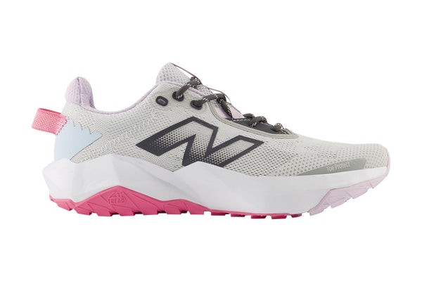 New Balance Nitrel v6 White/Pink Youth – Pure Performance