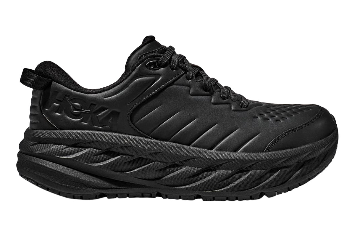 Hoka Bondi SR B Black/Black Womens #color_black