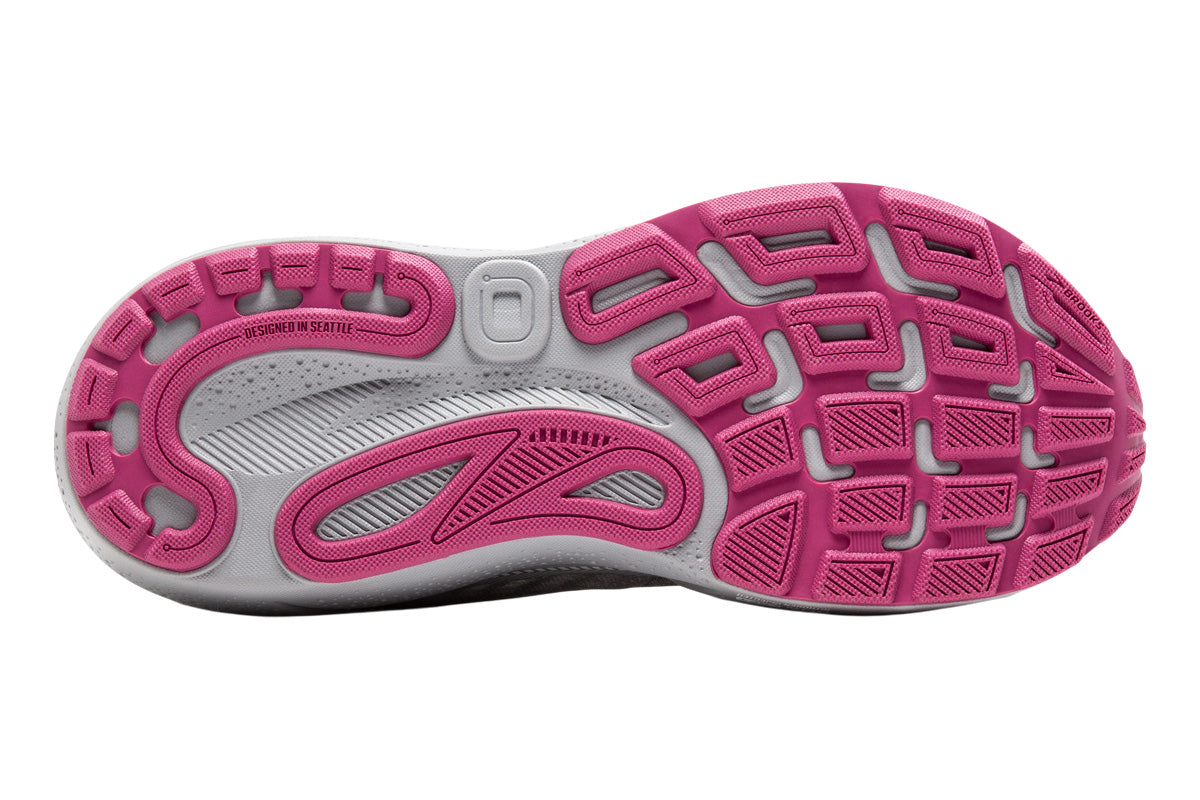 Brooks Adrenaline GTS 24 2A Alloy/White/Zephyr Womens #color_grey-multi-pinks-purples