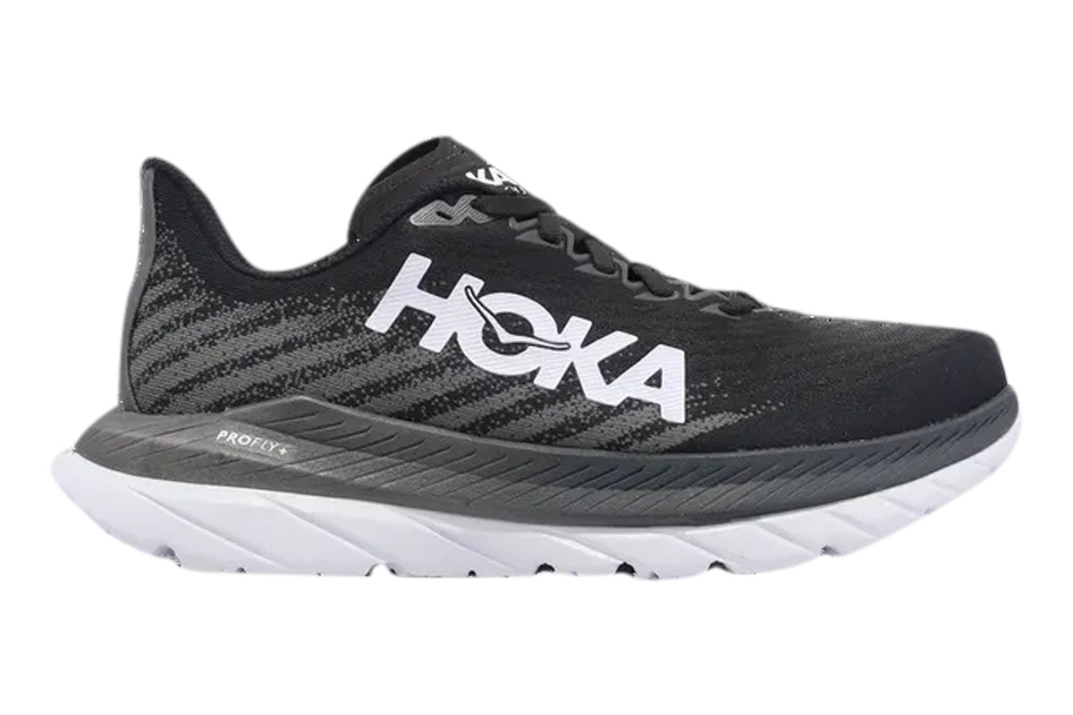Hoka Mach 5 D Black/Castlerock Womens #color_black-multi-greys-blacks
