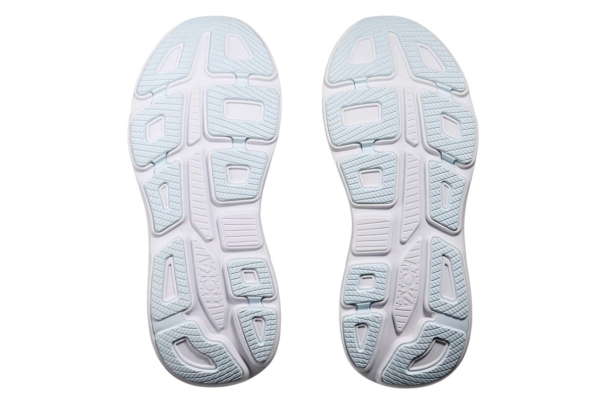 Hoka Bondi 9 2E Drizzle/Downpour Mens #color_blue