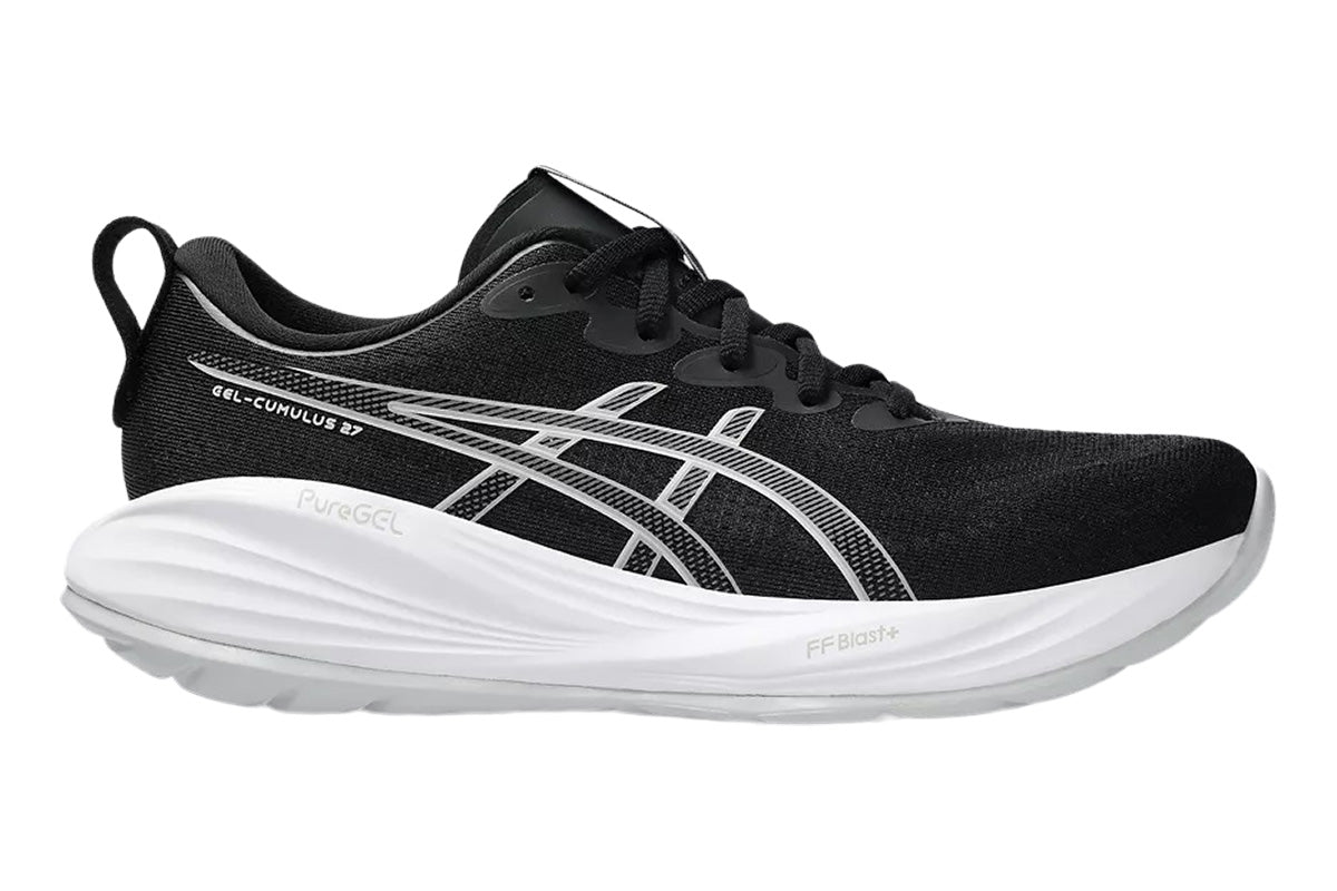 Asics Gel-Cumulus 27 2A Black/Concrete Womens #color_black-multi-whites