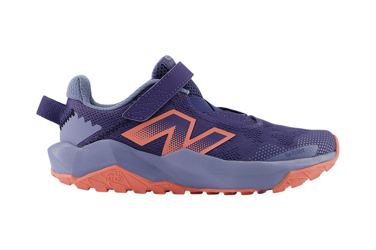 New Balance Nitrel v6 Dream State Junior #color_purple-multi-reds-oranges