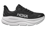 Hoka Bondi 9 D Black/White Mens #color_black-multi-whites