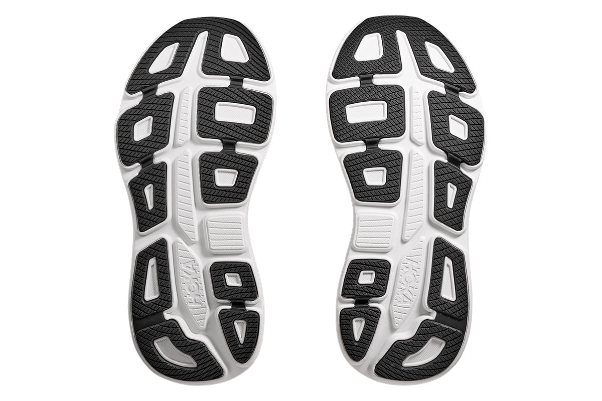Hoka Bondi 9 D Black/White Womens #color_black-multi-whites