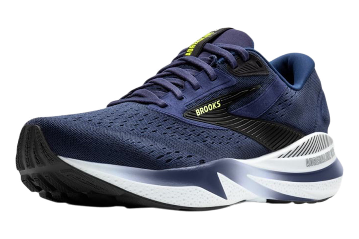 Brooks Adrenaline GTS 24 D Peacoat/Black/Sharp Green Mens #color_blue