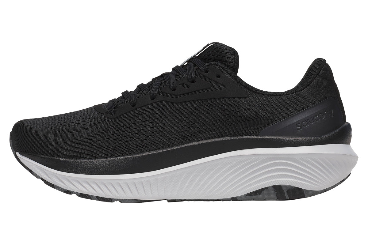 Saucony Echelon 10 2E Black/Silver Mens #color_black-multi-whites