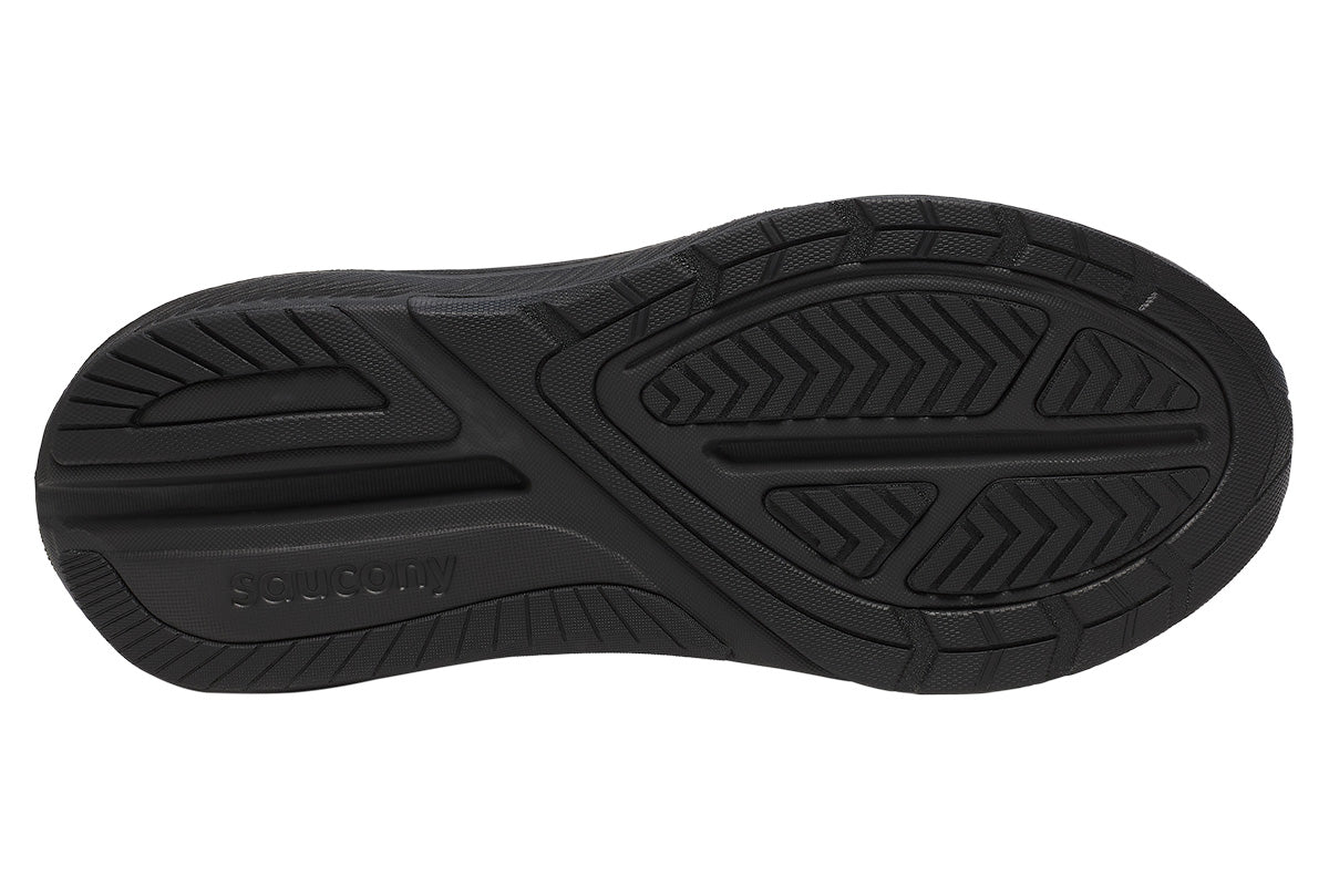 Saucony Echelon 10 2E Triple Black Mens #color_black