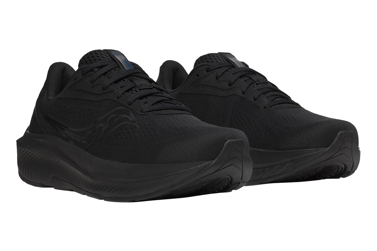 Saucony Echelon 10 2E Triple Black Mens #color_black
