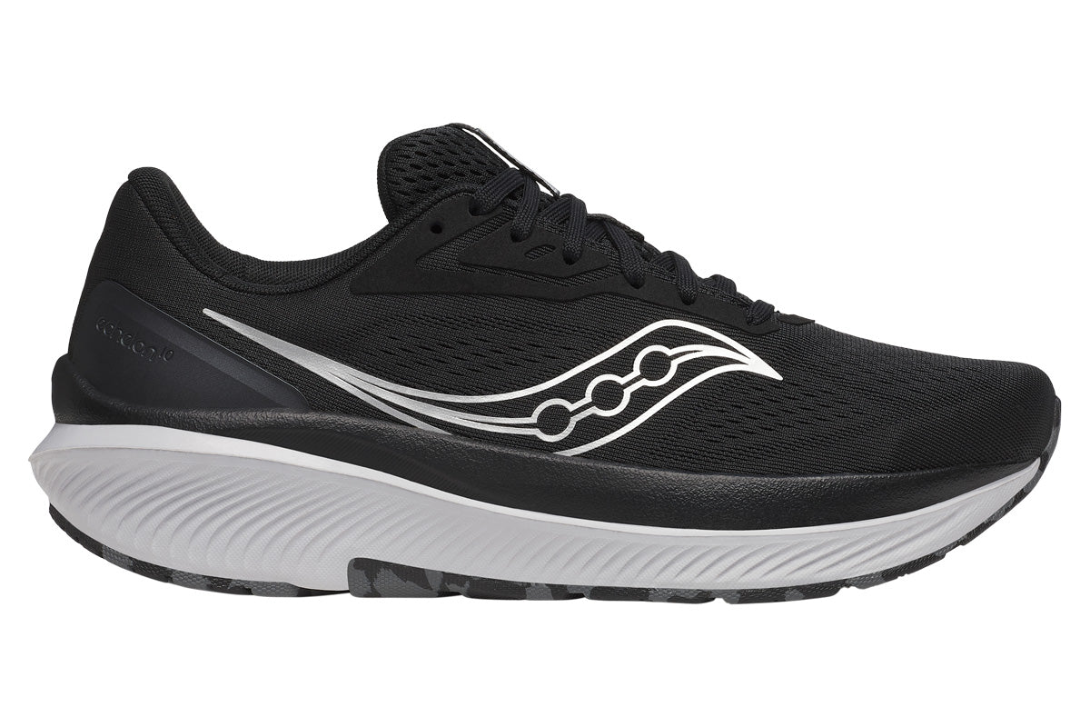 Saucony Echelon 10 4E Black/Silver Mens #color_black-multi-whites