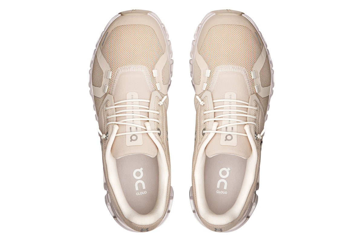 On Cloud 6 B Pearl/White Womens #color_white