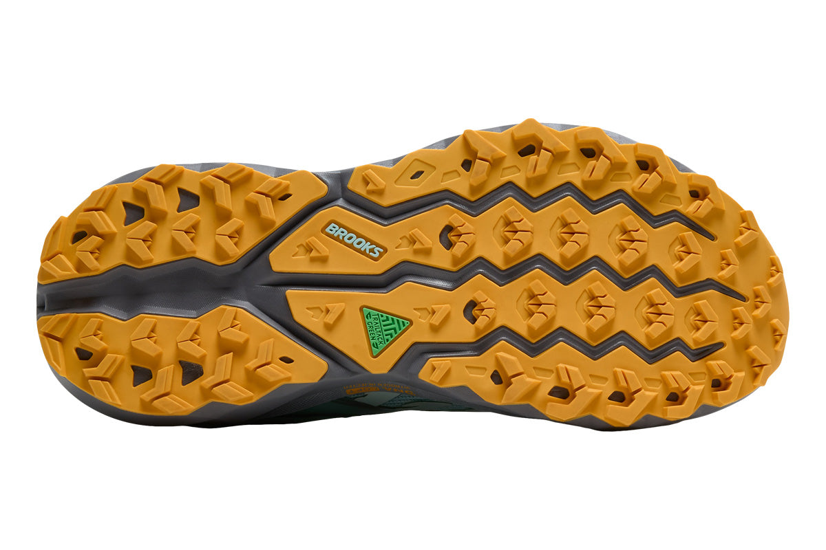 Brooks Cascadia 19 D Clearwater/Primer Grey/Apricot Womens #color_blue-multi