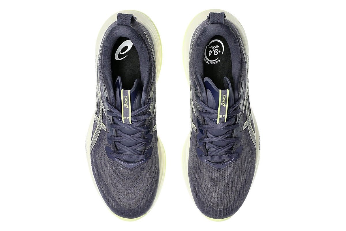 Asics Gel-Cumulus 27 D Indigo Fog/Lucid Yellow Mens #color_blue-dark-navy