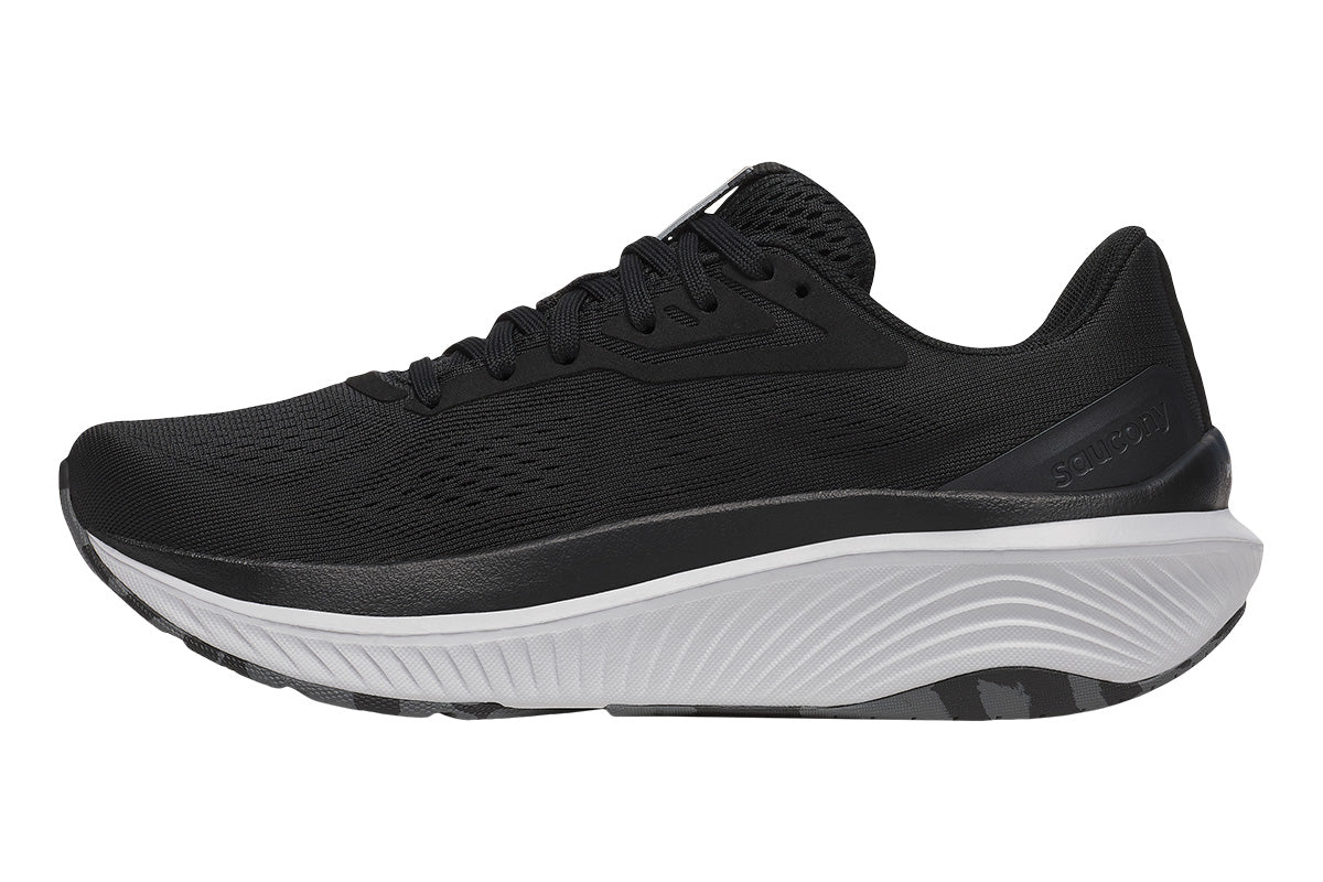 Saucony Echelon 10 2E Black/Silver Womens #color_black-multi-whites