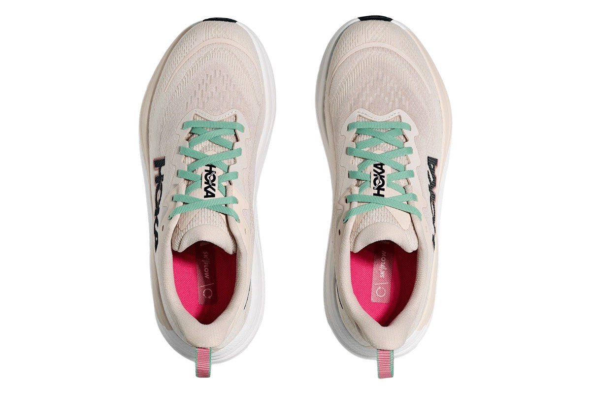Hoka Skyflow B Rose Cream/Alabaster Womens #color_brown-cream