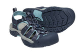 Keen Newport H2 D Navy Smoke Blue Womens #color_navy-multi-blues