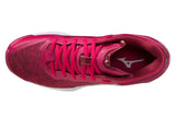 Mizuno Wave Stealth Neo NB B Persian Red/white Sand Womens #color_red-multi-whites