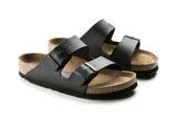 Birkenstock Arizona N Soft Footbed Black Birko-Flor Unisex #color_black