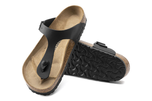 Birkenstock Gizeh R Black Birko-Flor Unisex – Pure Performance