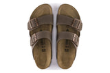 Birkenstock Arizona R Mocca BirkiBuc Unisex #color_brown