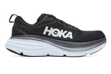 Hoka Bondi 8 D Black/White Womens #color_black-multi-whites