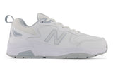 New Balance 857v3 2E White/Blue Womens #color_white-multi-blues