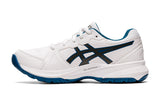 Asics Gel-550TR GS D White/Gunmetal Unisex #color_white-multi-blues