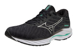 Mizuno Wave Rider 26 D Black/Nimbus Cloud/Biscay Green Womens #color_black-multi-greens