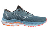 Mizuno Wave Inspire 19 D Provincial Blue/White/Light Orange Mens