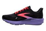 Brooks Launch GTS 9 B Black/Coral/Purple Womens #color_black-multi-pinks-purples