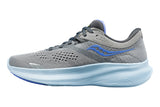 Saucony Ride 16 B Fossil/Pool Womens #color_grey-multi-blues