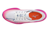 Mizuno Wave Rebellion Flash B White/Blue Ashes/Neon Pink Womens #color_white-multi-pinks-purples