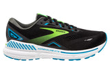 Brooks Adrenaline GTS 23 B Black/Hawaiian Ocean/Green Mens #color_black-multi-greens