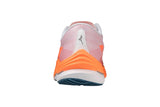 Mizuno Wave Rebellion Flash D White/Blue Ashes/Light Orange Mens #color_white-multi-reds-oranges