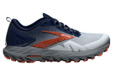 Brooks Cascadia 17 2E Blue/Navy/Firecracker Mens