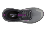 Brooks Cascadia 17 D Oyster/Black Pearl/Purple Womens #color_grey-multi-pinks-purples