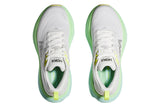Hoka Bondi 8 B Blanc De Blanc/Sunlit Ocean Womens #color_white-multi-greens