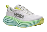 Hoka Bondi 8 B Blanc De Blanc/Sunlit Ocean Womens #color_white-multi-greens