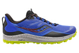 Saucony Peregrine 12 D Blue/Red/Yellow Mens