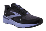 Brooks Launch GTS 9 B Black/Lilac Womens #color_black-multi-pinks-purples