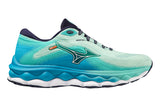 Mizuno Wave Sky 7 B Beveled Glass/White/Hawaiian Ocean Womens