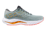 Mizuno Wave Inspire 20 B Grey Mist/White/Dubarry Womens #color_grey-multi