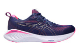 Asics Gel-Cumulus 25 D Deep Ocean/Lilac Hint Womens #color_blue-multi-pinks-purples