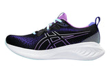 Asics Gel-Cumulus 25 B Black/Aquamarine Womens #color_black-multi-blues