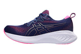 Asics Gel-Cumulus 25 D Deep Ocean/Lilac Hint Womens #color_blue-multi-pinks-purples