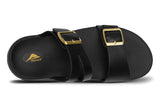 Ascent Groove Buckle Black/Gold Womens #color_black